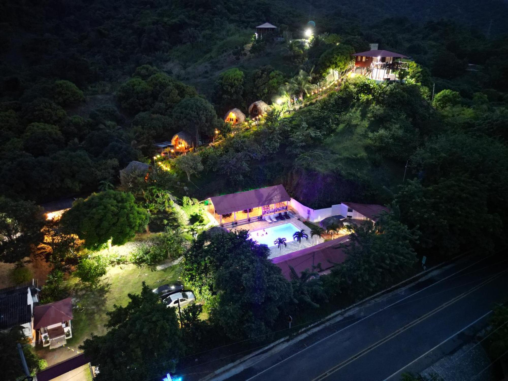 Cabanas Orlando Y Mas Na' Tayrona El Zaino Ngoại thất bức ảnh